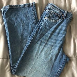 Kendall + Kylie blue jeans